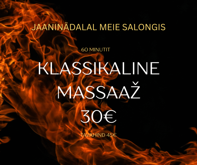 Massaaž soodushinnaga